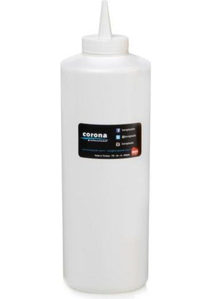 Renkli Kapaklı 950 ml Ketçap ve Mayonez Şişesi, Şık ve Kullanışlı Seçenek