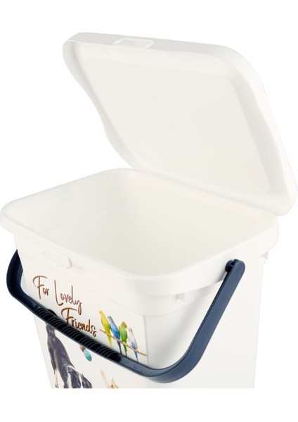 Beyaz 40 cm Çok Amaçlı Saklama Kabı, Güçlü ve Şık Tasarım fiyatları