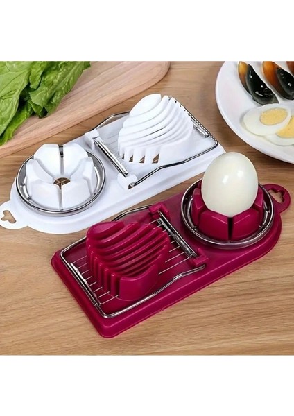 Turuncu Çok Fonksiyonlu Meyve ve Yumurta Dilimleme Kesici Aparat fırsatları