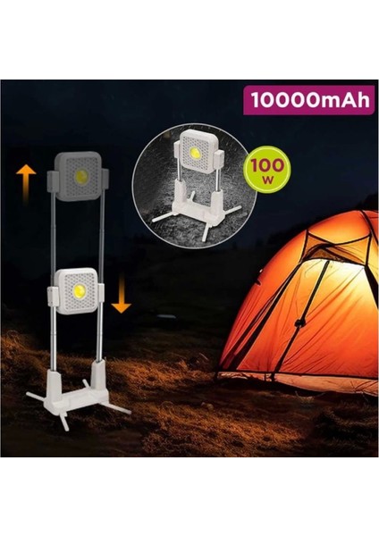 Katlanabilir Kamp Lambası Çok Işlevli Ultra Güçlü 4 Modlu Aydınlatma fiyatları
