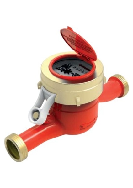 Kvs 2s 3/4 190 mm 2,5m3/h Kuru Tip Çok Hüzmeli Sıcak Su Sayaçları