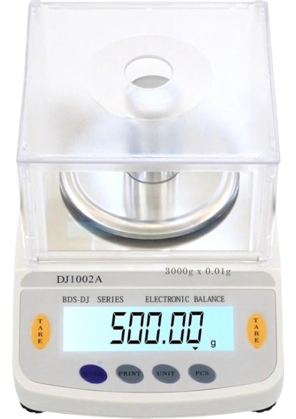 DJ602A Kefeli Hassas Terazi 3000 G Kapasiteli, 0.01 G Hassasiyetle Profesyonel Ölçüm fırsatları