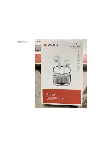 Bluetooth Kulaklık Airpods 5. 3 Version Dokunmatik Temiz Ses Özellikli 6 Saat Kesintisiz Müzik