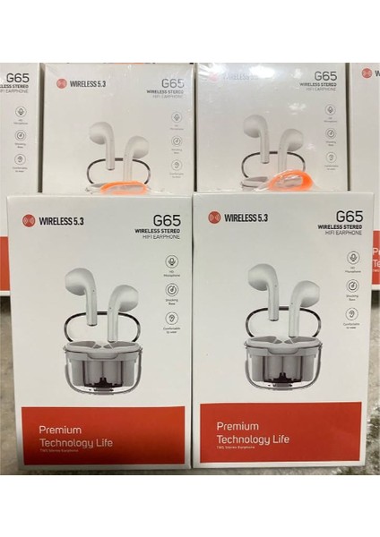 Bluetooth Kulaklık Airpods 5. 3 Version Dokunmatik Temiz Ses Özellikli 6 Saat Kesintisiz Müzik