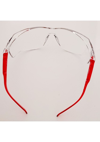 Şeffaf ve Şık Koruyucu Gözlük, Rahat ve Hafif Tasarım