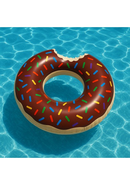 Donut Simit - Şişme Donut Simit - Deniz Simidi Donut - Deniz Donut Simit - Şişme Havuz Donut Simit 61 Cm. fiyatları