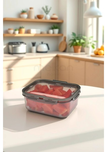 4l Füme Sızdırmaz Kapaklı Saklama Kabı, Güçlü ve Şık Tasarım fiyatları