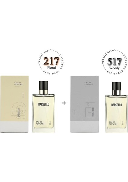 217 + 517 Kadın / Erkek Parfüm Edp 50 Ml Floral / Woody - mnms50217517