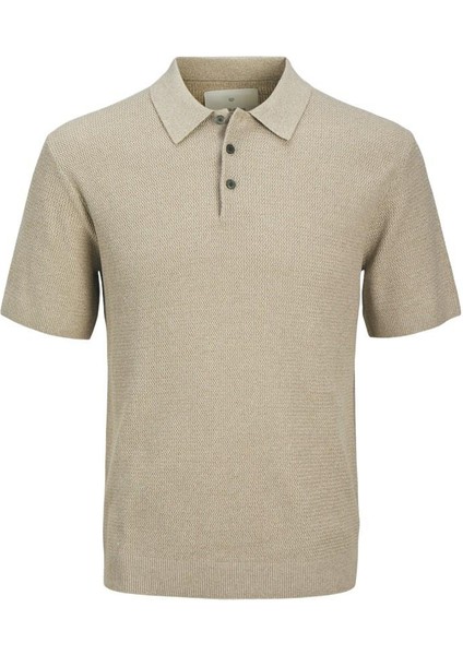 Jack Jones Cooper Knıt Triko Polo Yaka Erkek Tişört 12271483