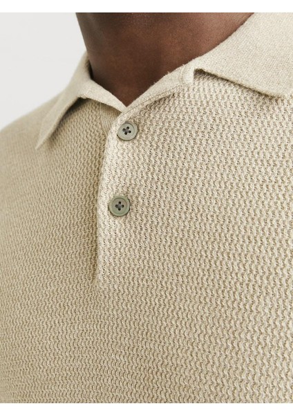 Jack Jones Cooper Knıt Triko Polo Yaka Erkek Tişört 12271483 indirimleri