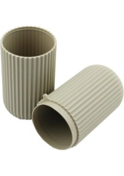 Bej Renkli Çok Amaçlı Saklama Kabı, Pratik ve Hafif Tasarım