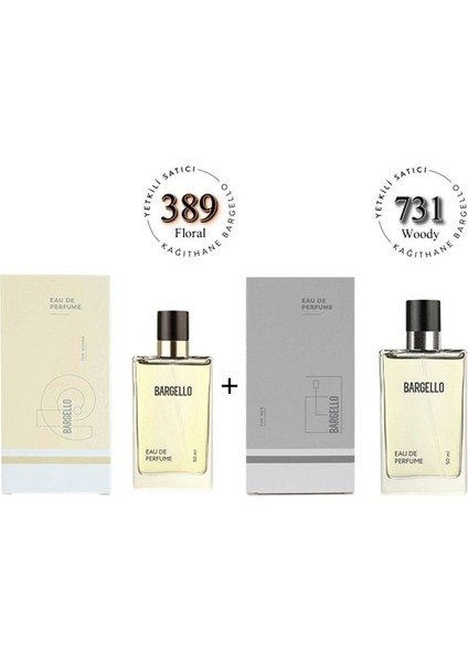 389 + 731 Kadın / Erkek Parfüm Edp 50 ml Floral / Woody - Mnms50389731