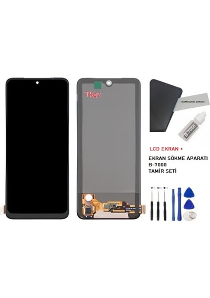 - Xiaomi Redmi Note 10 -4g- Uyumlu LCD Ekran Dokunmatik Service - Pack + B-7000 + Montaj Seti fiyatları