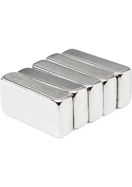 Neodyum Mıknatıs Dikdörtgen 1 Adet 20X10X5 mm fiyatları