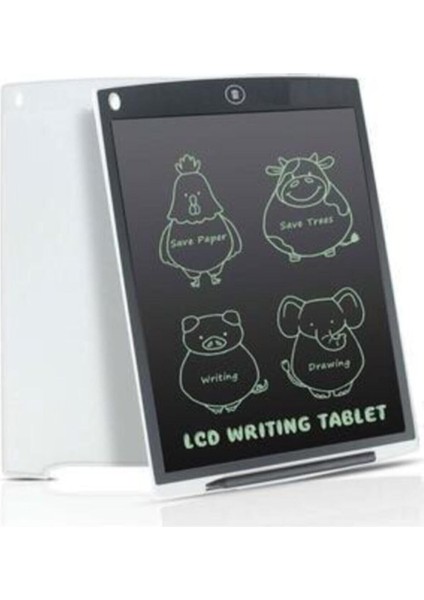 Writing Tablet LCD 8.5 Inç Dijital Kalemli Çizim Yazı Tahtası Grafik Not Yazma Eğitim Tableti