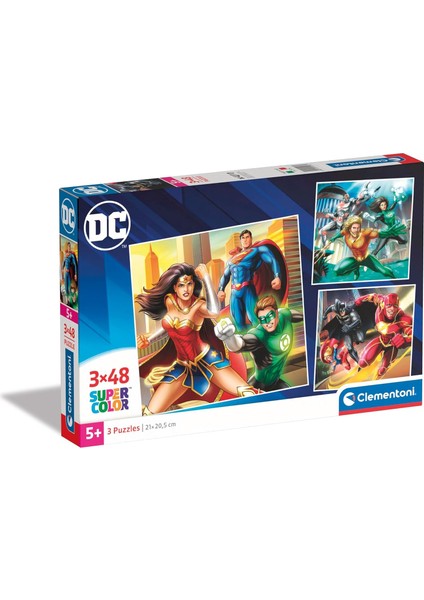 3X48 El. Super Kolor Dc Justice League
