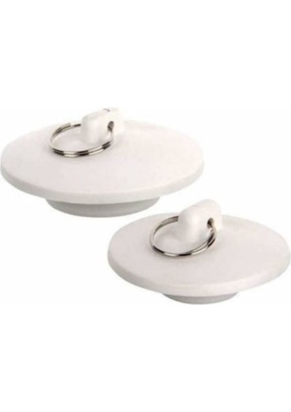 Beyaz Küvet ve Lavabo Tıpası, Pratik ve Dayanıklı Kullanım Için Ideal Seçim