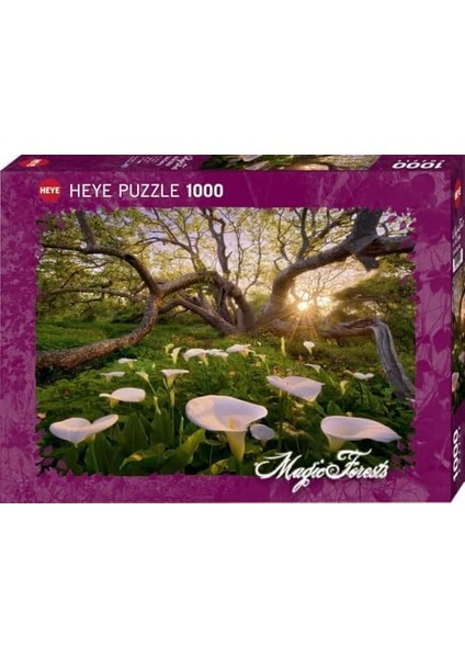 1000 Parçalık Calla Clearing Puzzle - Marc Adamus - Magic Forests modelleri