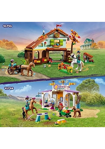 Friends Binicilik Okulu Seti, 2 Oyuncak At, Aliya ve Mia Mini Bebek, Binicilik Ahırı ve At Oyuncağı, Hayvan Bakımı, 4 Yaşından Itibaren Çocuklar, Kız ve Erkek Çocuklar Için Hediye 41746 fiyatları