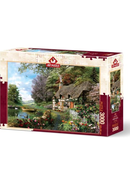 Puzzle Şehirden Uzakta 3000 Parça Puzzle