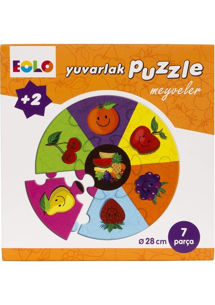 Puzzle Meyveler (Kapak Değişebilir)