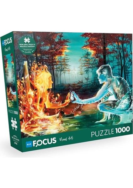 Focus 1000 Parça - Fıre And Water (Ateş ve Su)