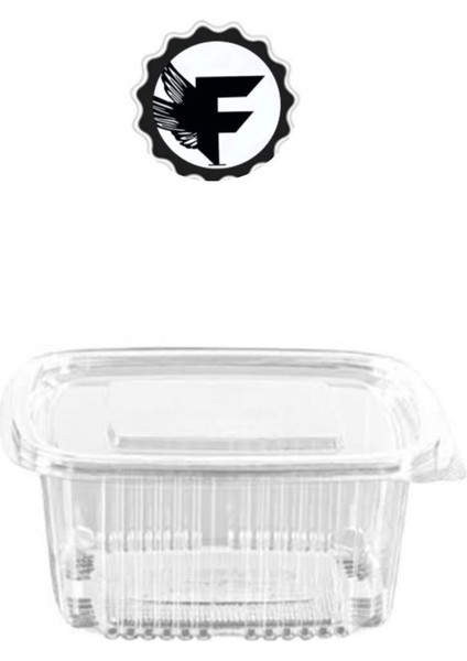 Kaliteli Plastik Sızdırmaz Kapaklı Kap, 375 Ml, 10 Adet, Beyaz Renkli Set fırsatları