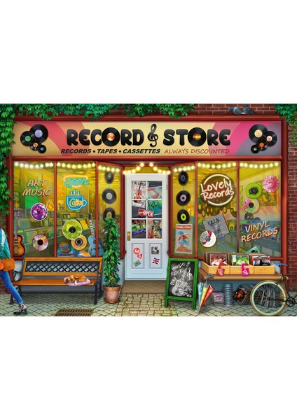 1000 Parçalı Puzzle Plakçı, Yapboz