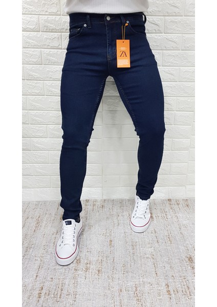 Erkek Skinny Fit Likralı Pantolon