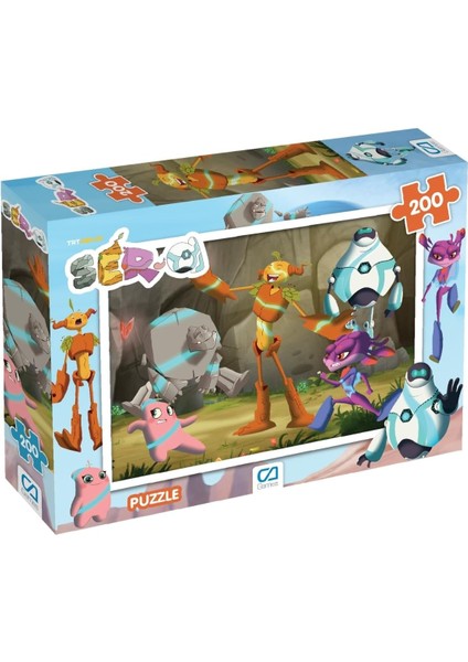 Games Ser-A Lisanslı 200 Parça 33X48CM Çocuk Puzzle Yapboz Serisi