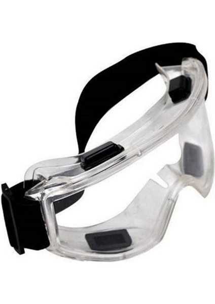 Kimyasal Güvenlik Gözlüğü, Şeffaf, Toz ve Işık Koruyucu, Silikon, Buğulanmaz modelleri