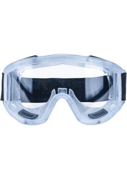 Kimyasal Güvenlik Gözlüğü, Şeffaf, Toz ve Işık Koruyucu, Silikon, Buğulanmaz fırsatları