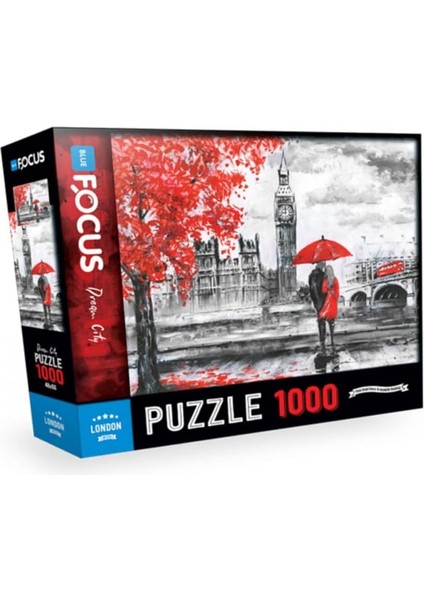 Focus-Focus 1000 Parça Puzzle - London