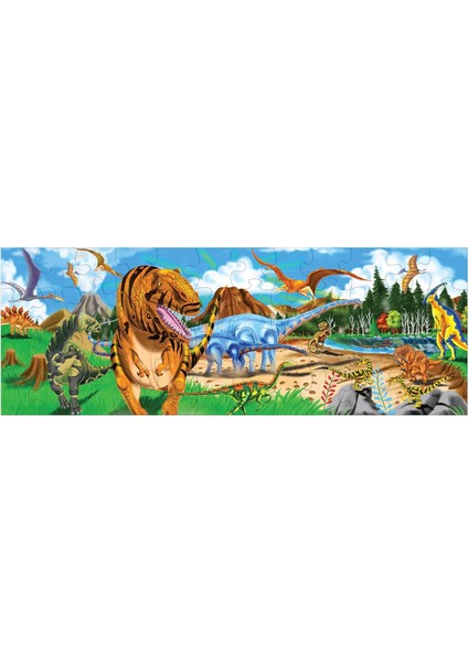 & Doug 10442 Dev Yer Yapbozu, Dinozor Dünyası, 48 Parça