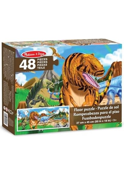 & Doug 10442 Dev Yer Yapbozu, Dinozor Dünyası, 48 Parça modelleri