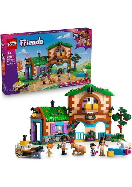 Friends Midilli Çiftliği ve Ahır 42654-7 Yaş ve Üzeri Hayvansever Çocuklar Için Çiftlik Içeren Yaratıcı Oyuncak Yapım Seti, Doğum Günü ve Özel Gün Hediye Fikri (727 Parça)