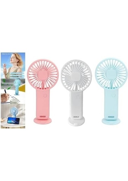 Adet Mini Fan,telefon Tutucu,portatif El Vantilatörü Asorti 9,3X19CM