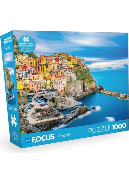 Focus 1000 Parça Puzzle - Cinque Terre