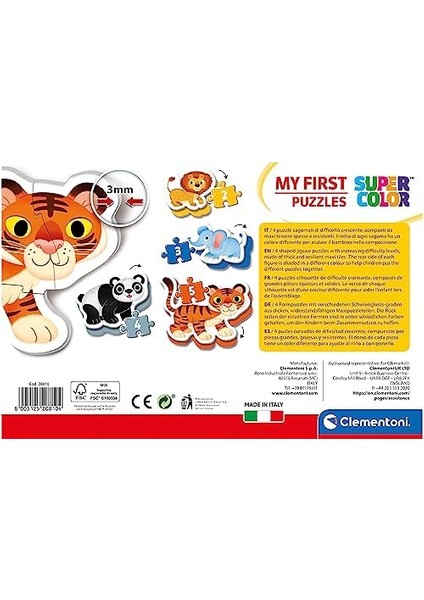 - My First Puzzles - Wild Animals fiyatları