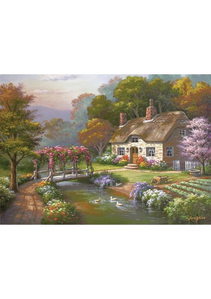 Puzzle - Güllü Konak / 3000 Parça, #4917