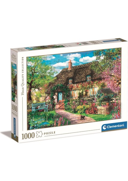 - 1000 Parça Hq Collection Yetişkin Puzzle - The Old Cottage