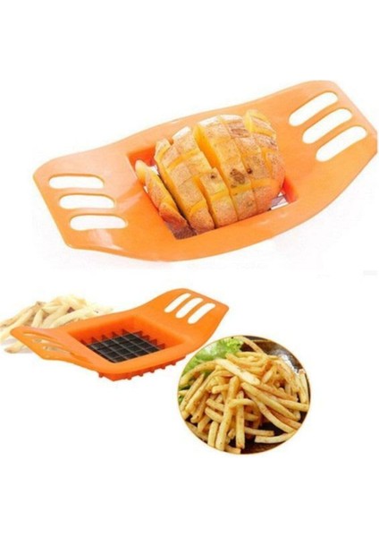 Pratik Patates Dilimleyici Beyaz Renkli, Kolay Kullanım fırsatları