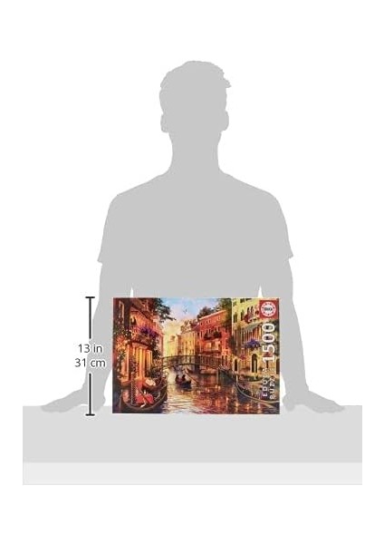 In Venice 1500PC Jigsaw Puzzle fiyatları