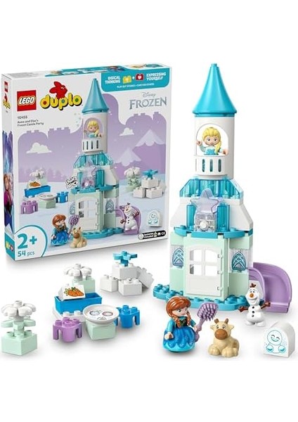 Duplo® │ Anna ve Elsa Nın Karlar Ülkesi Şato Partisi 10455 - 2 Yaş ve Üzeri Hayranı Çocuklar Için Hayal Gücü Geliştiren Yaratıcı Oyuncak Yapım Seti, Doğum Günü Hediyesi (54 Parça) modelleri