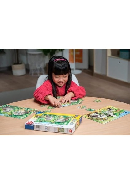 - 2 x 24 Parça Puzzle Koalas Pandas (78202) modelleri