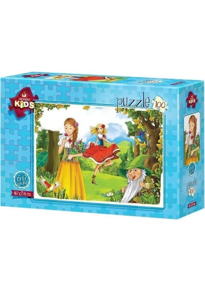 Puzzle 5619 Masal Gülü 100 Parça Art Puzzle