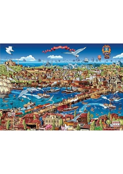 Puzzle - Istanbul 1895 / 3000 Parça Puzzle, #4921 fiyatları