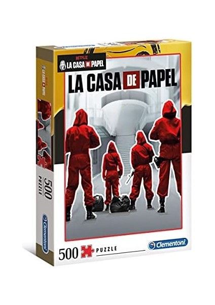 - 500 Parça La Casa De Papel Yetişkin Puzzle - 1 - 35084 modelleri