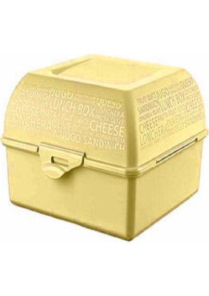 3 Bölmeli Renkli Beslenme Kabı, Pratik ve Şık Öğün Saklama Kabı