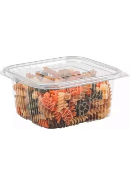 Turuncu 500 cc Kullan At Sızdırmaz Kap, 10 Adet Set